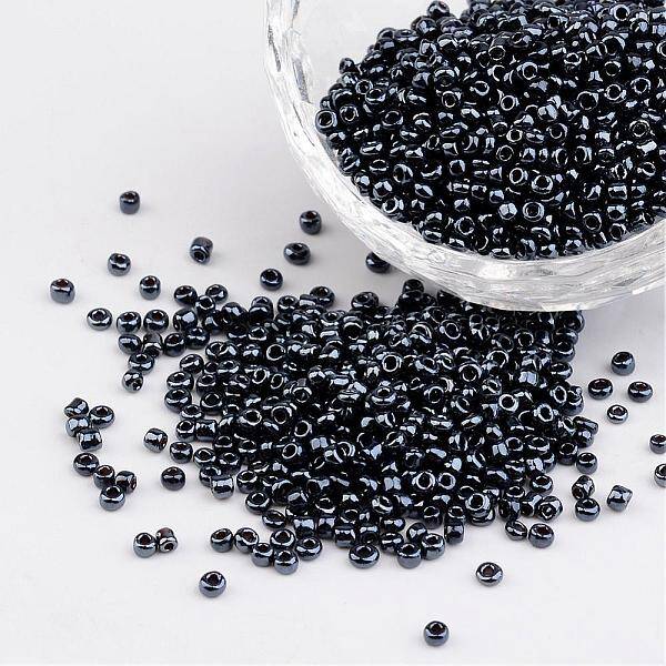 DIY Craft Beads 12/0 Opaque Colors Lustered Round Glass Seed Beads