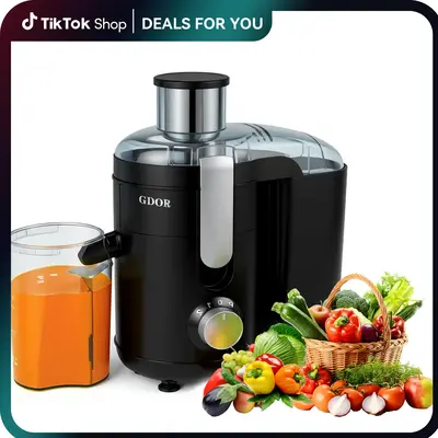GDOR 800W Juicer Machine with 3\