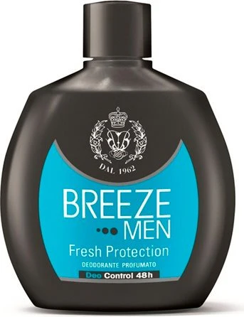Breeze Men Fresh Protection - Squeeze Deodorant Without Gas 100 Ml