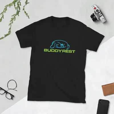 BuddyRest Short-Sleeve Unisex T-Shirt | Color: Black | Size: XL