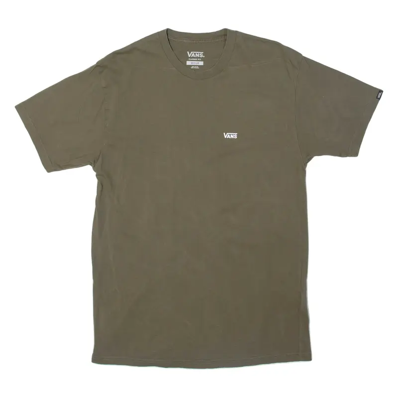 VANS Mens T-Shirt Green M