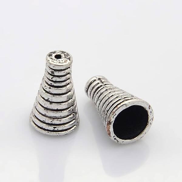 Tibetan Style Alloy Bead Cones