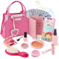 Fygurso Role-Play Toys Little Girls Purse Set doctor fruit  for 3+ Girls Christmas Birthday Gift Princess Makeup