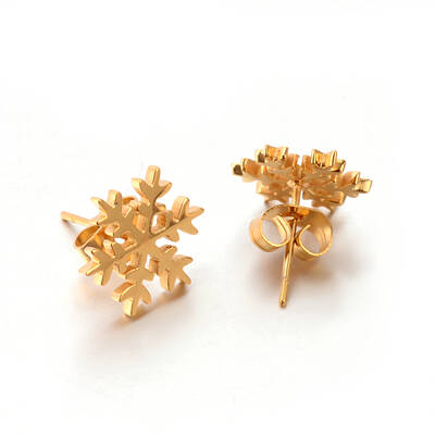 Ion Plating(IP) 304 Stainless Steel Ear Studs