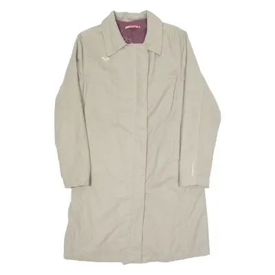 QUIKSILVER Roxy Womens Overcoat Coat Beige 90s S