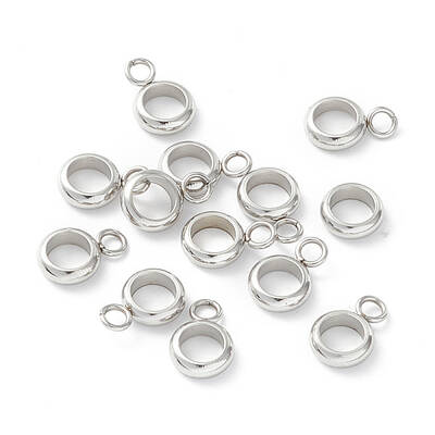 Non-Tarnish 201 Stainless Steel Tube Bails