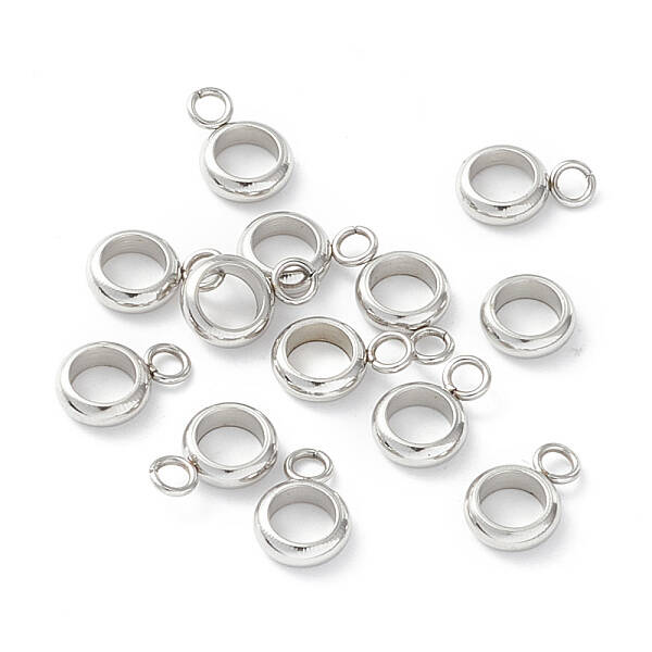 Non-Tarnish 201 Stainless Steel Tube Bails