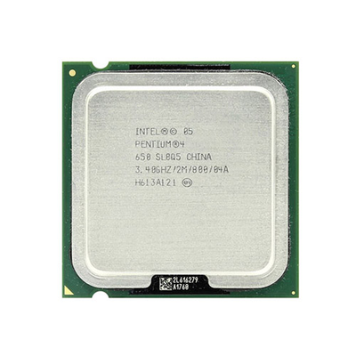 BX80547PG3400FT Intel Pentium 4 650 Single-Core 3.40GHz 800MHz FSB 2MB L2 Cache Socket LGA775 Processor