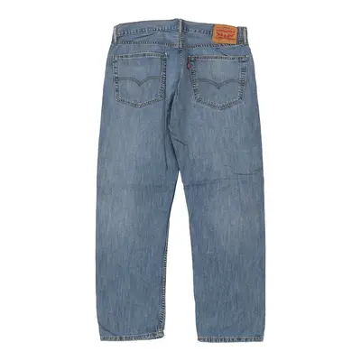 505 Levis Jeans - 36W 30L Light Wash Cotton