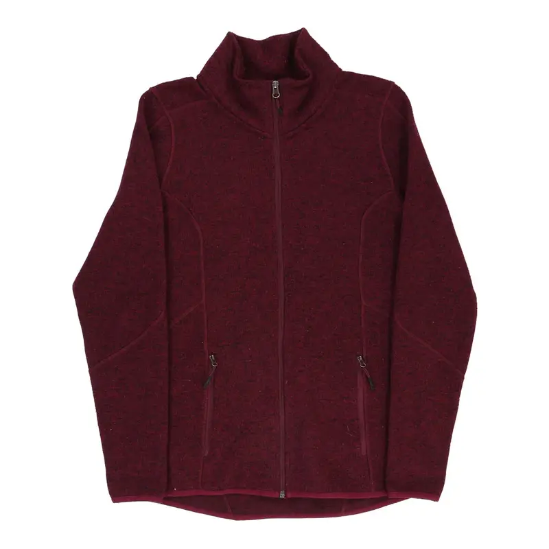 Champion Fleece - Large Red Polyester