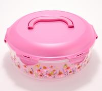 LocknLock Special Edition Spring Printed Pie Carrier w/ Handle
