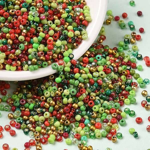 Opaque & Transparent & Metallic Colours Glass Seed Beads