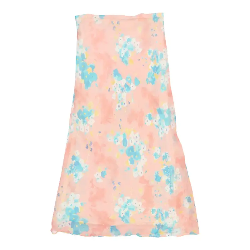 Roccobarocco Maxi Skirt - 34W UK 14 Pink Polyester | Size: UK 14