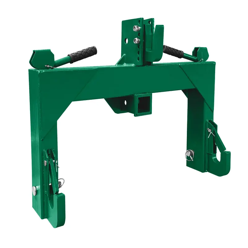 Garvee 3 Point Quick Hitch for Category 1 Tractor, 3000 Lbs Capacity 3-Pt Attachment with 2 Inch Receiver Hitch, 5 Position A...