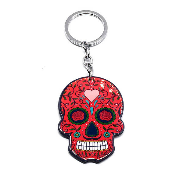 Plastic Pendant Keychain