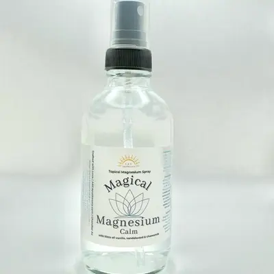 Magical Magnesium Topical Magnesium Spray for daily use Glass Bottle