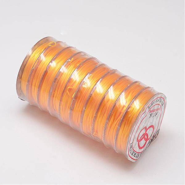 Flat Elastic Crystal String