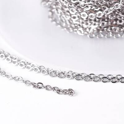 Tarnish Resistant 304 Stainless Steel Cable Chain