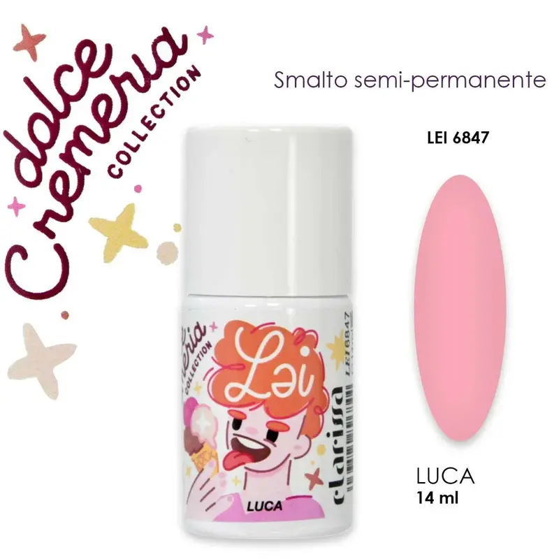 Clarissa lei luca 14 ml uv/led nail polish