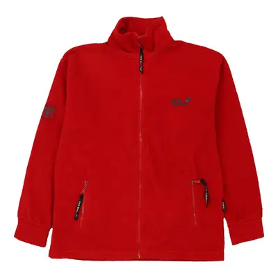 Jack Wolfskin Fleece - XS Red Polyester