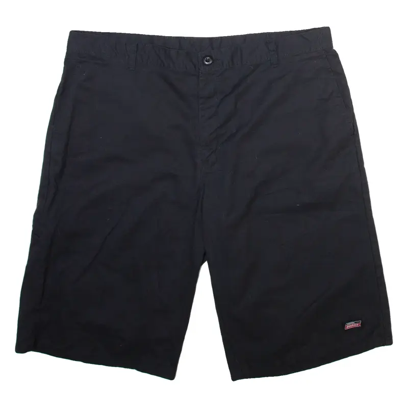 DICKIES Mens Workwear Shorts Black Relaxed XL W40