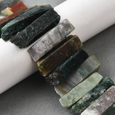 Natural Indian Agate Beads Strands