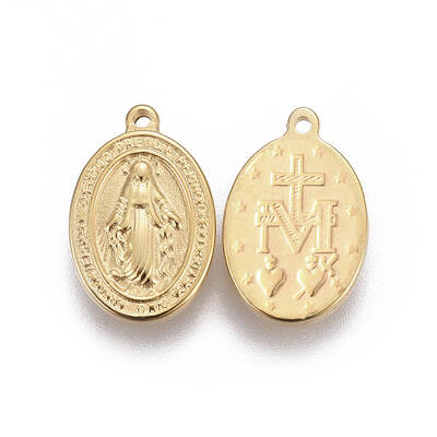 304 Stainless Steel Religon Charms