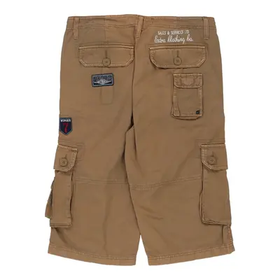 Celio Cargo Shorts - 34W 15L Brown Cotton