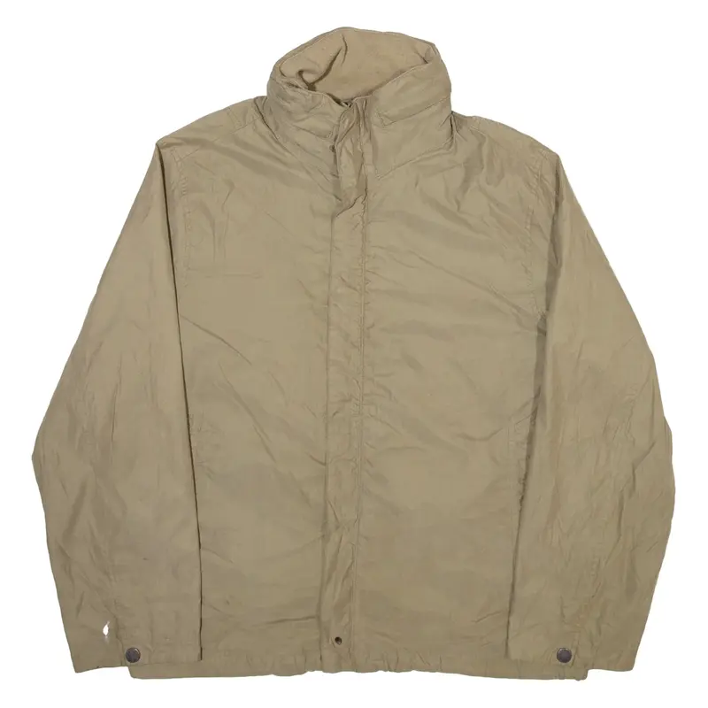 NAUTICA Mens Jacket Beige Hooded M