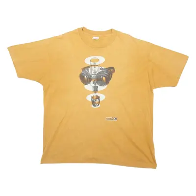 CHUMS Mens T-Shirt Orange XL