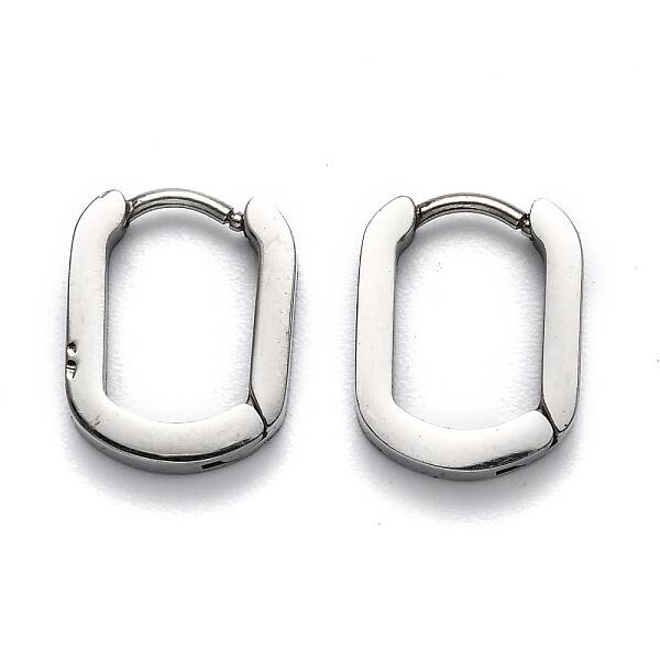 Tarnish Resistant 304 Stainless Steel Huggie Hoop Earrings