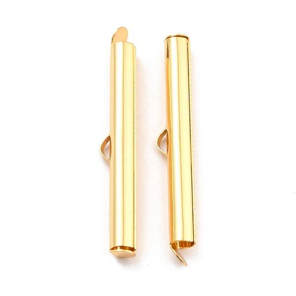 304 Stainless Steel Slide On End Clasp Tubes