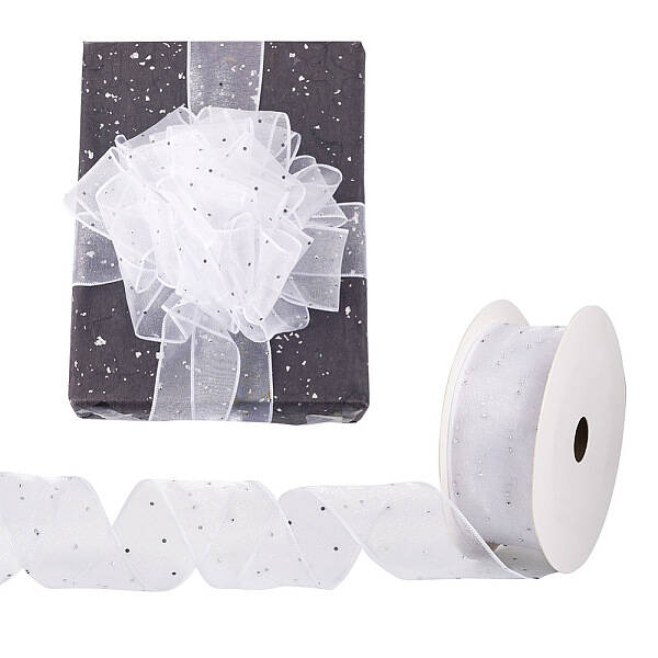 9M Polyester Rhinestone Ribbon