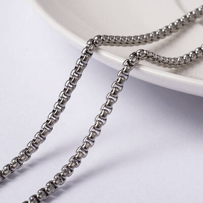 Tarnish Resistant 304 Stainless Steel Box Chains
