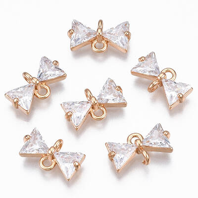 Rhinestone Connectors Charms