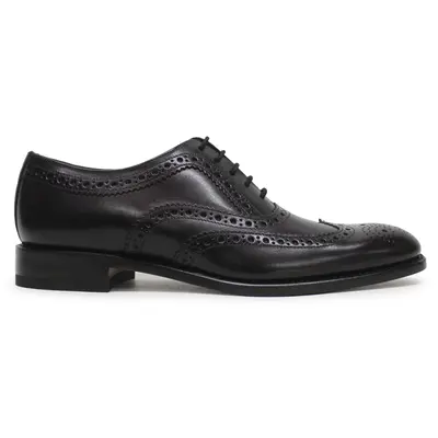 Loake Fearnley Leather Men's Lace Up Shoes - Black - Size:US 11 Men