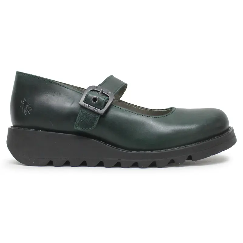 Fly London SAMP132FLY Rug Leather Women's Comfort Shoes - Petrol - Size:US 6-6.5 Women