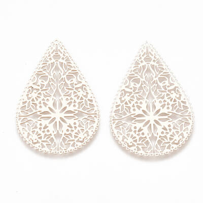 Brass Filigree Joiners Links