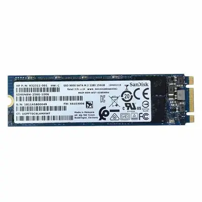 932311-001 HP 256GB Triple-Level Cell SATA 6Gb/s M.2 2280 Solid State Drive