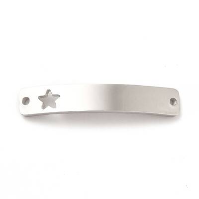 Tarnish Resistant 304 Stainless Steel Connector Charms
