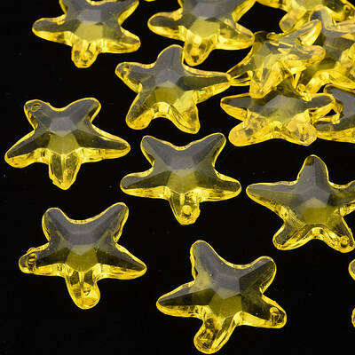 Transparent Acrylic Beads