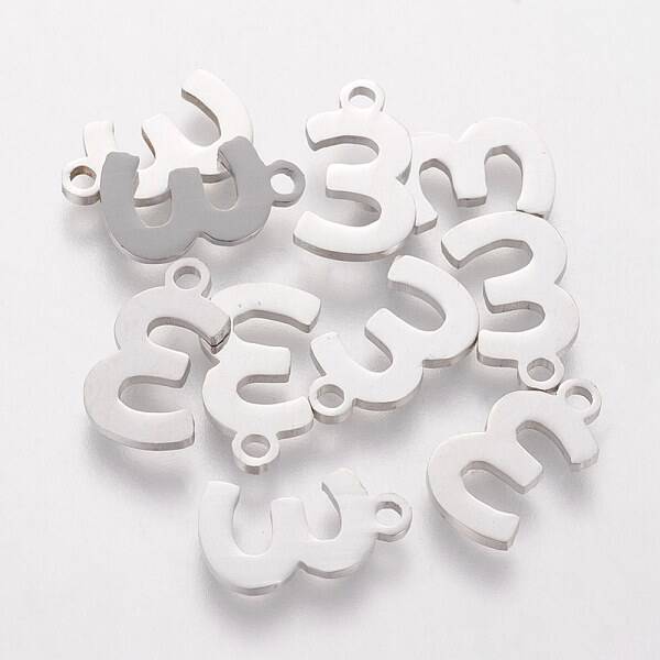 Tarnish Resistant 201 Stainless Steel Charms