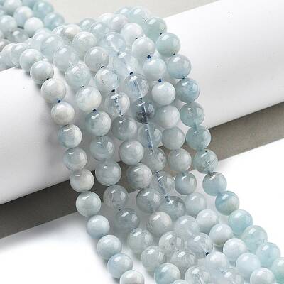Natural Aquamarine Beads Strands