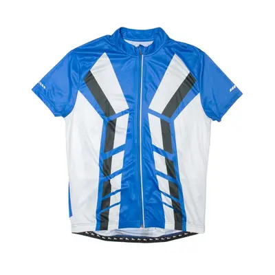 CRIVIT Cycling Full Zip Mens Jersey Blue L