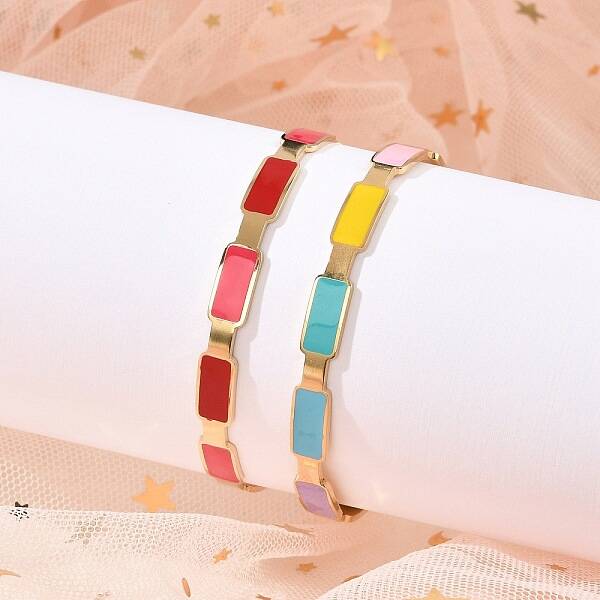 304 Stainless Steel Cuff Bangles for Women