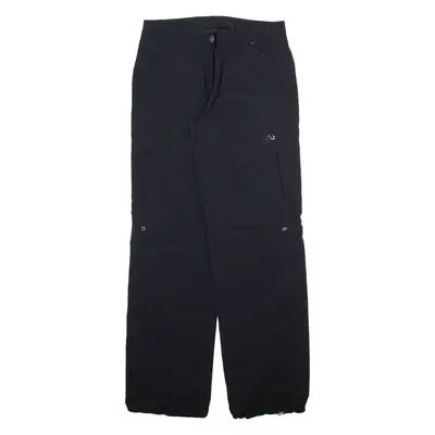 MAMMUT Outdoors Womens Trousers Black Regular Straight W30 L32