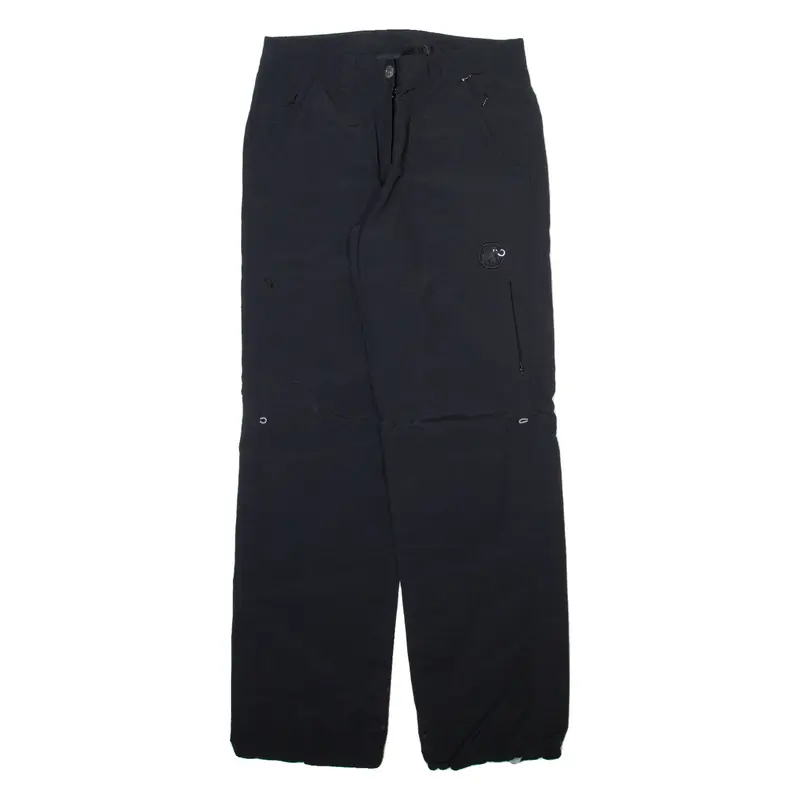 MAMMUT Outdoors Womens Trousers Black Regular Straight W30 L32