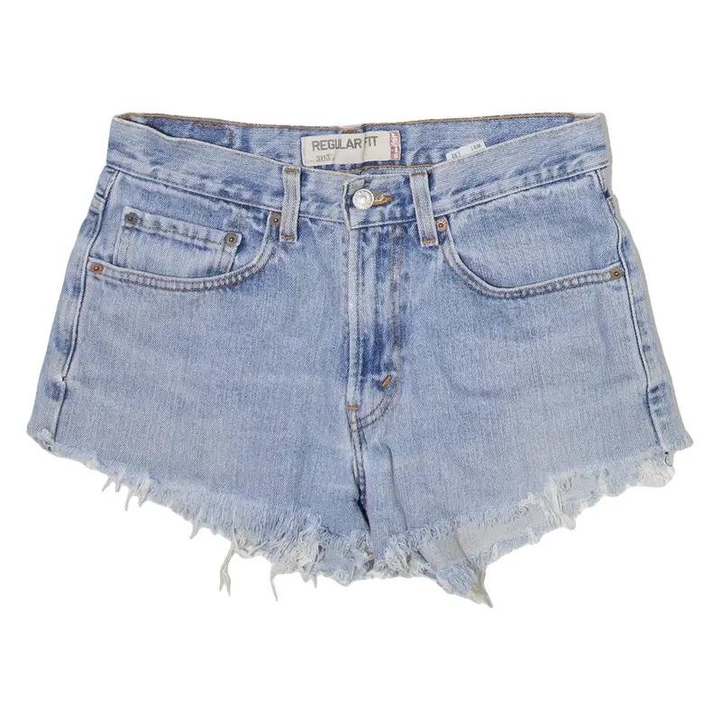 LEVI'S Womens Denim Shorts Blue M W30