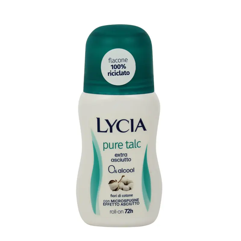 Lycia Pure Talc - Roll On Deodorant 50 Ml