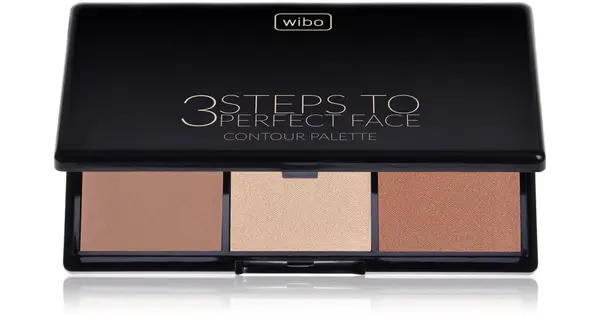 Wibo 3 Steps To Perfect Dark face contouring palette 10 g